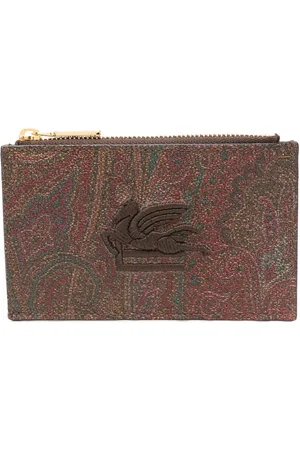 Etro Porte-cartes à motif cachemire