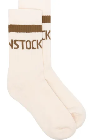 Birkenstock Chaussettes à logo intarsia