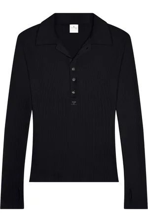 Courrèges Polo en laine mélangée