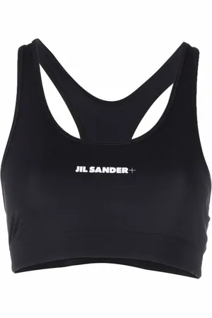 Jil Sander Brassière de sport à logo imprimé