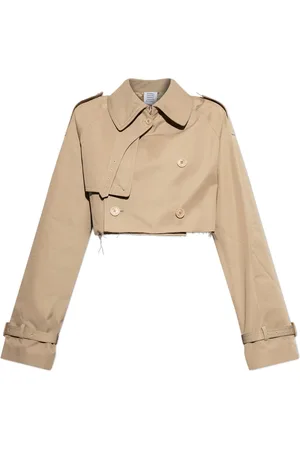 Vetements Trench à coupe crop