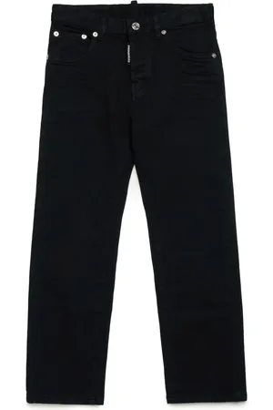 Dsquared2 Jean droit à détails 3D