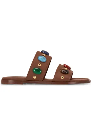 Gianvito Rossi Sandales en cuir à ornements