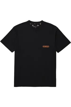 Purple Brand T-shirt en coton à logo en relief