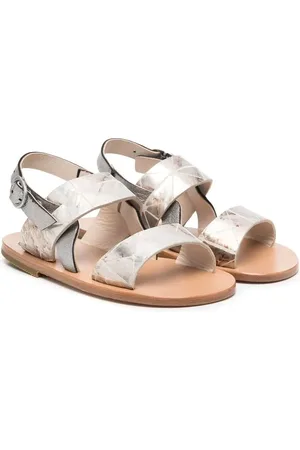 PèPè Sandales en cuir à double brides