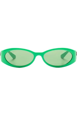 Gucci Lunettes de soleil Hailey à monture ovale