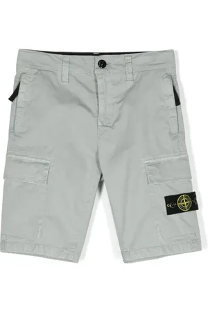 Stone Island Short cargo à patch Compass