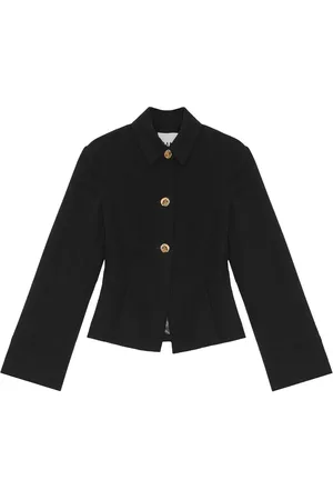 Ganni Blazer en serge