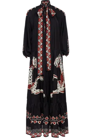 La DoubleJ Robe Athena à imprimé animalier