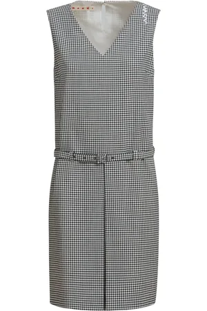 Marni Robe courte à carreaux
