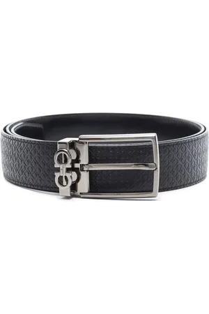 Salvatore Ferragamo Ceinture en cuir à motif Gancini