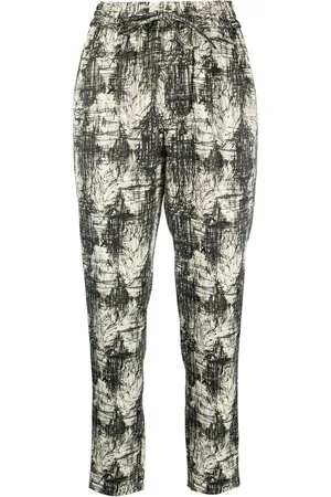 Aspesi Pantalon court à imprimé graphique