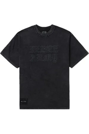 Izzue T-shirt en coton à logo imprimé