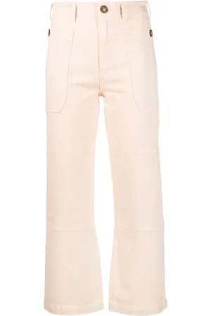 Frame Pantalon droit à poches multiples
