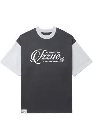 Izzue T-shirt en coton à logo imprimé