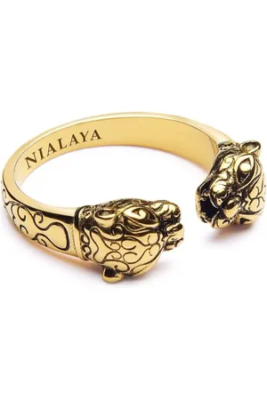 Nialaya Bague Panther à fini poli