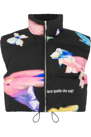 Moschino Gilet matelassé à coupe crop