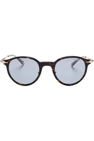 Montblanc Lunettes de soleil à monture ronde