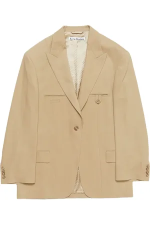 Acne Studios Blazer à simple boutonnage