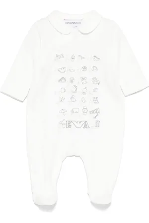 Emporio Armani Pyjama à motif brodé