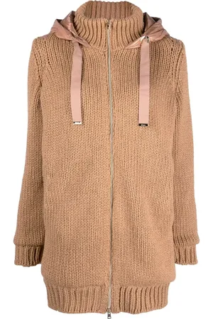 HERNO Veste en maille à empiècements matelassés