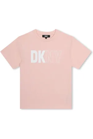 DKNY T-shirt en coton à logo imprimé