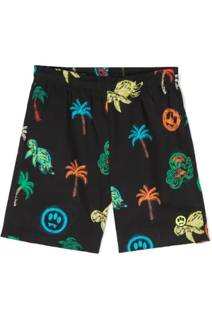 BARROW Short à imprimé palmier