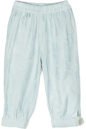BY WALID X Kindred pantalon à chevilles boutonnées
