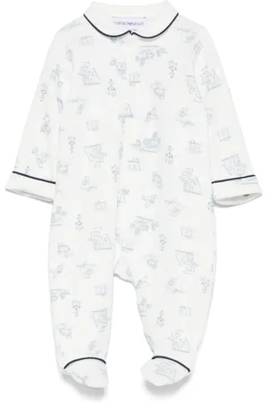 Emporio Armani Pyjama à logo imprimé