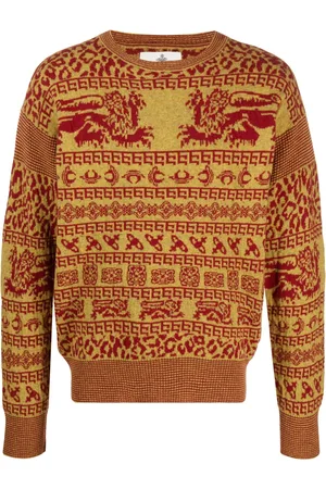 Vivienne Westwood Pull en maille intarsia à col rond