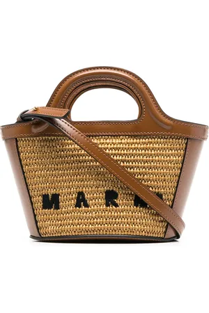 Marni Sac à main Tropicalia à logo brodé