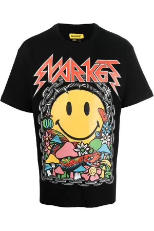 MARKET T-shirt en coton à imprimé graphique