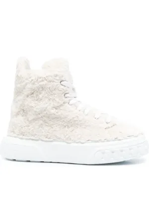 Casadei Baskets montantes à effet froissé