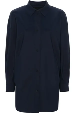 HERNO Chemise à logo gravé