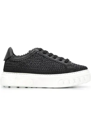 Casadei Baskets à design tissé