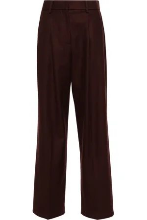 FORTE FORTE Pantalon feutré à coupe droite