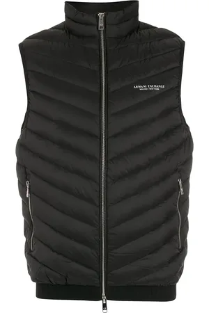 Armani Exchange Gilet matelassé à logo