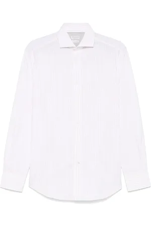Brunello Cucinelli Chemise à rayures