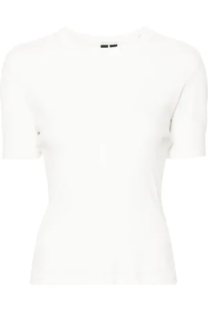 Y-3 T-shirt à détails de coutures