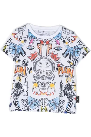 Philipp Plein T-shirt à imprimé graphique