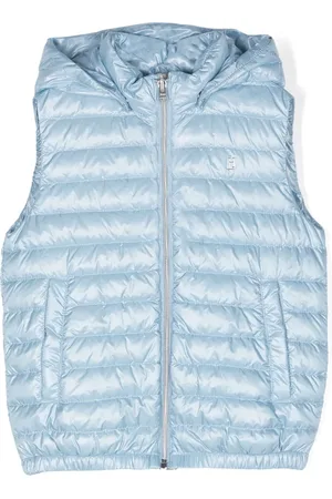 HERNO Gilet matelassé à plaque logo