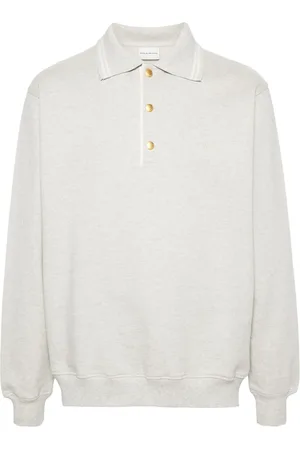 Drôle de Monsieur Pull en coton à logo brodé
