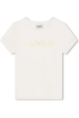 Lanvin T-shirt en coton à logo imprimé