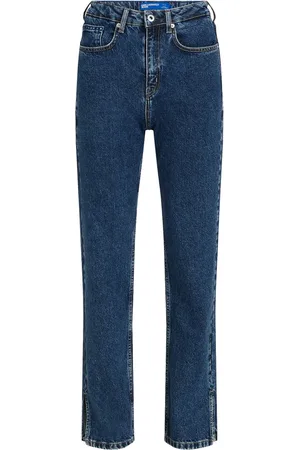 Karl Lagerfeld Jean droit à taille haute