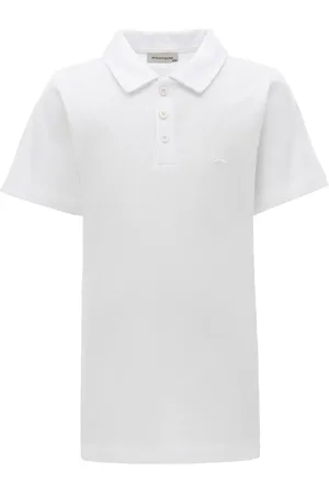 M. Moustache Polo à logo brodé