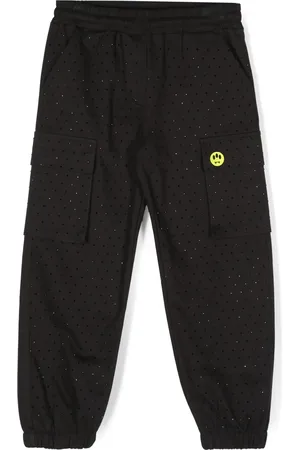 BARROW Pantalon cargo à logo imprimé