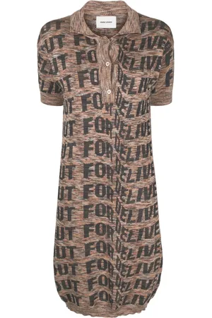 HENRIK VIBSKOV Robe Signed à col polo