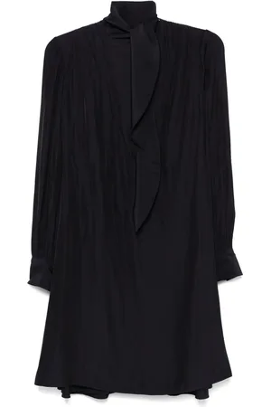 Lanvin Robe courte à design drapé