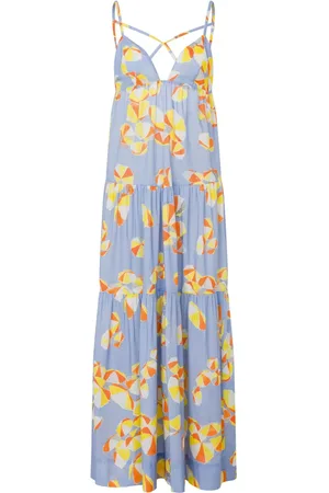 Moschino Robe longue à imprimé graphique