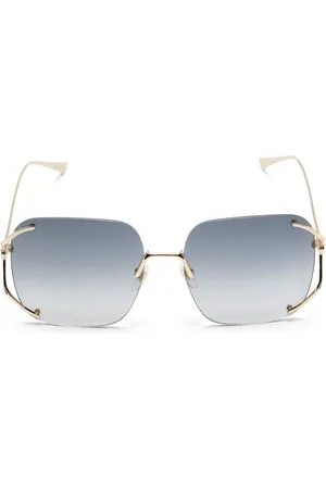 Gucci Lunettes de soleil à monture carrée